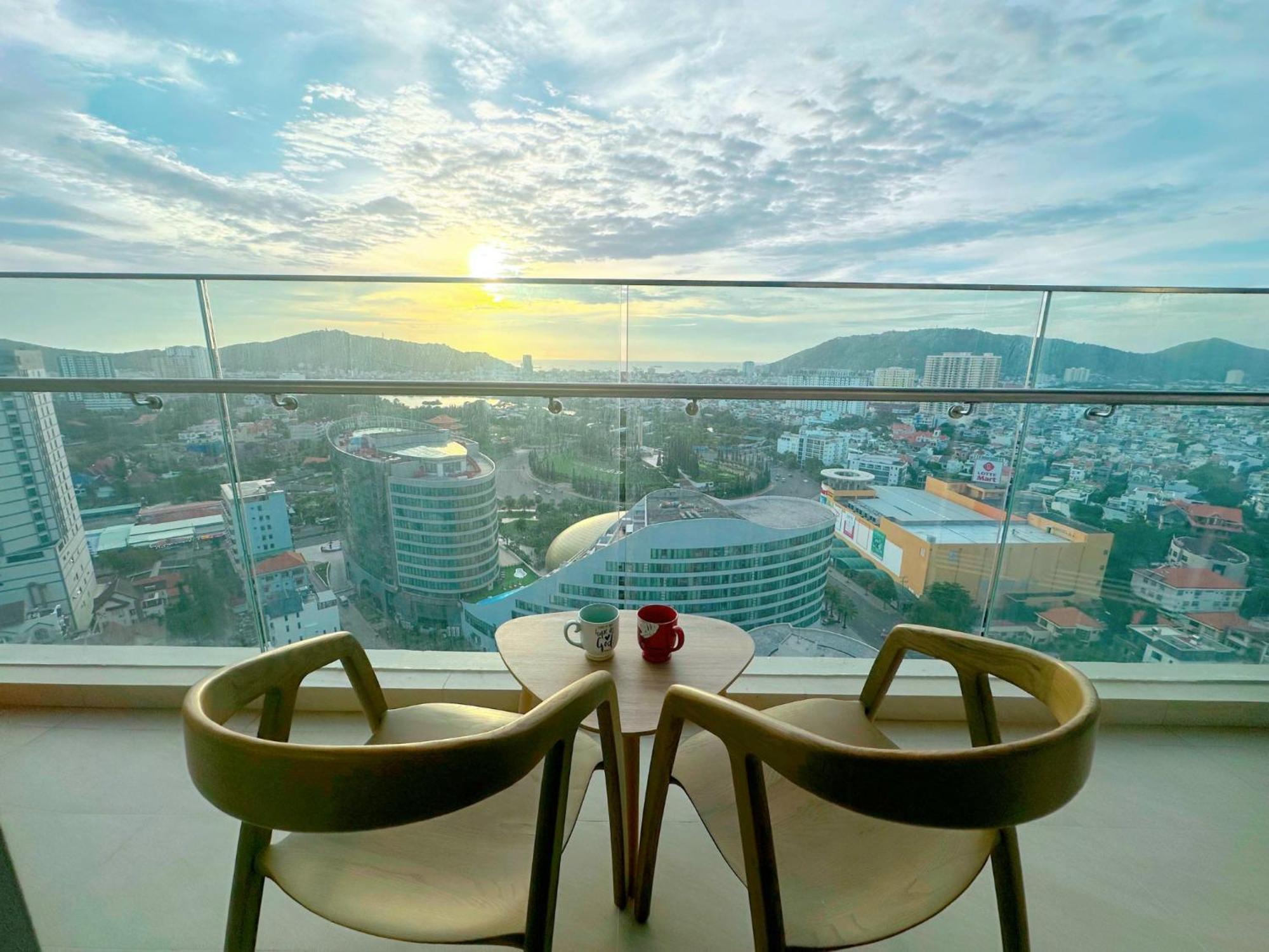 Vung Tau The Song Apartment - Ruby Homestay Extérieur photo